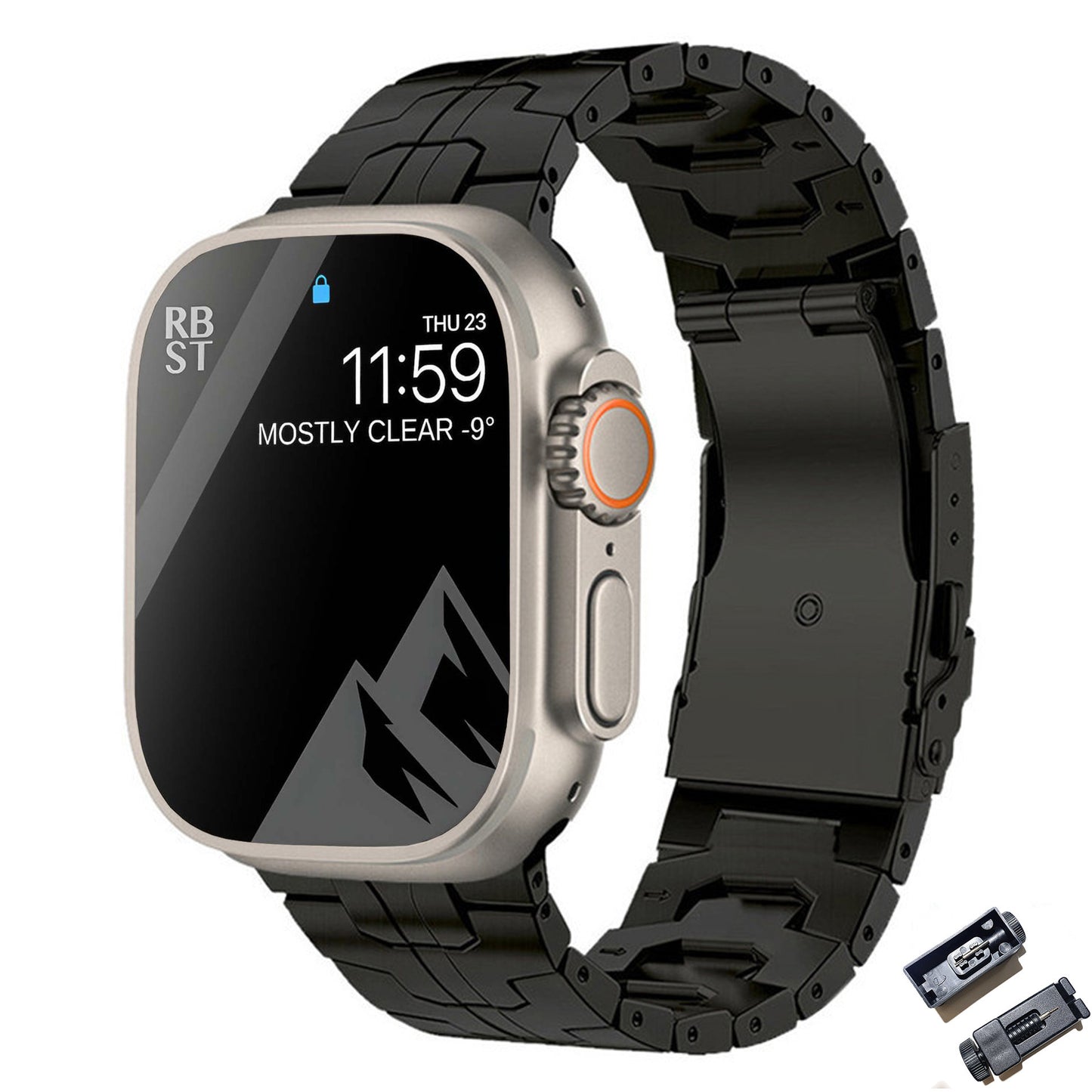 Titanium Apple Watch Band