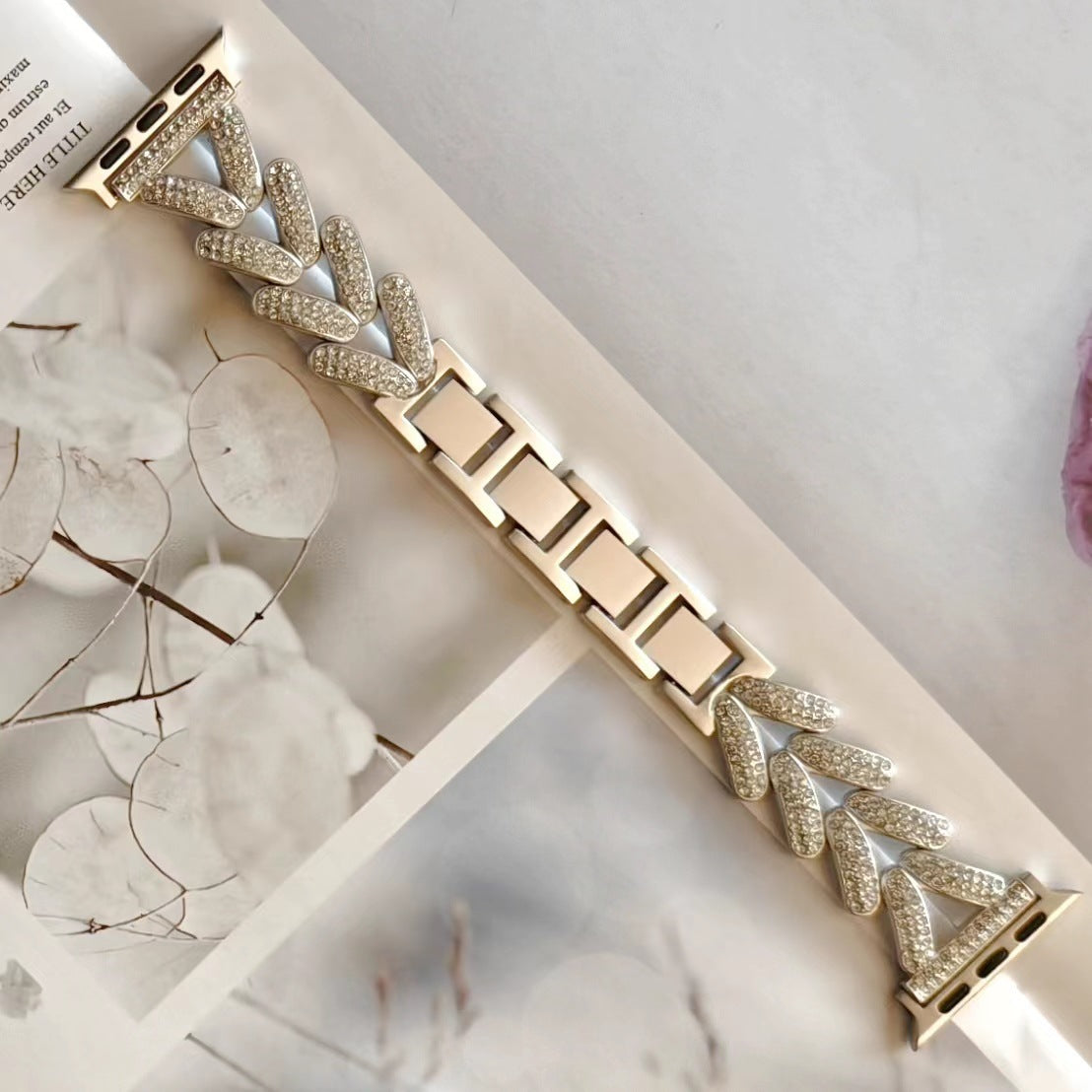 Classic Style Diamond Watch Strap
