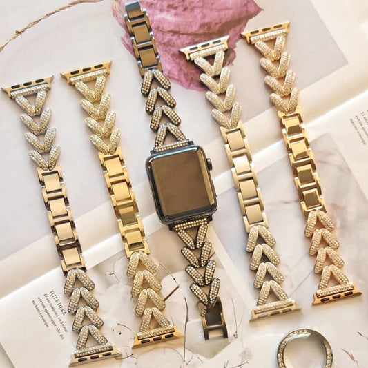 Classic Style Diamond Watch Strap