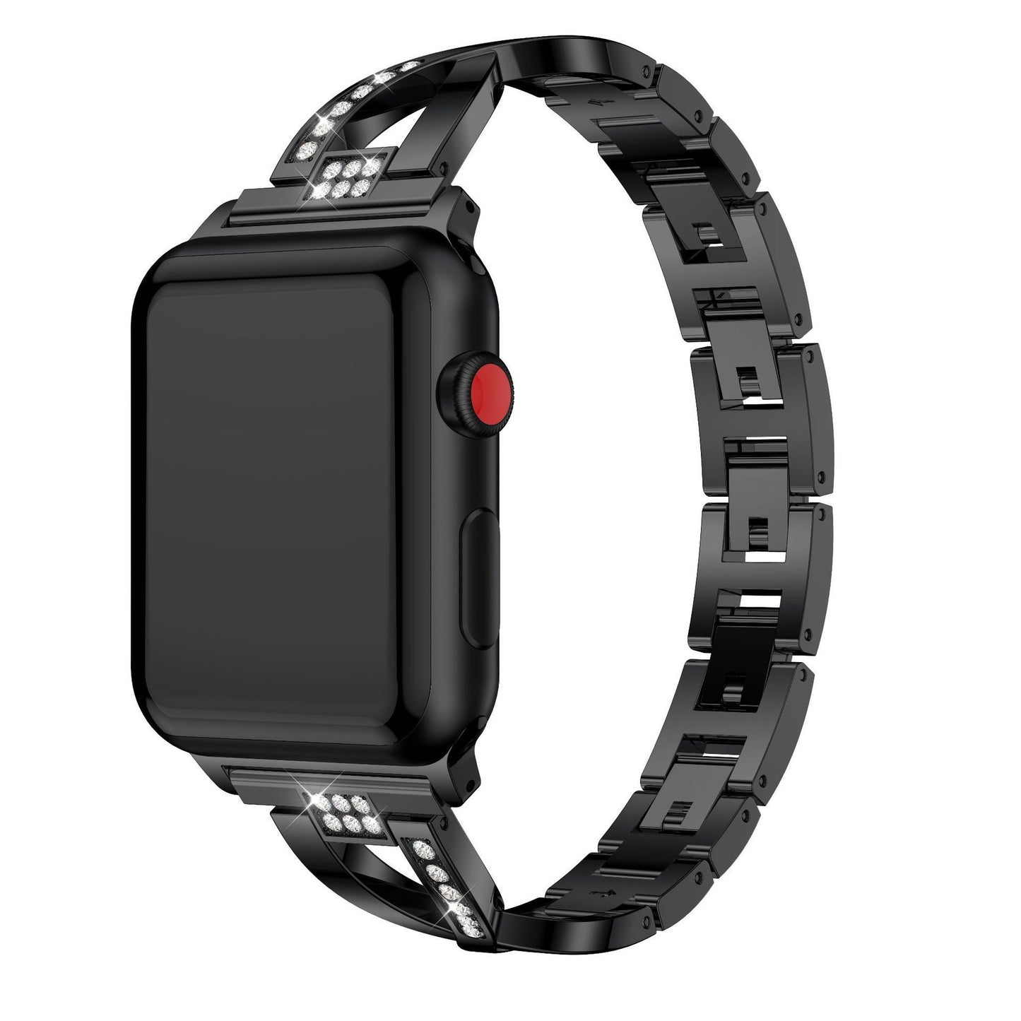 X-shaped Diamond Watch Strap