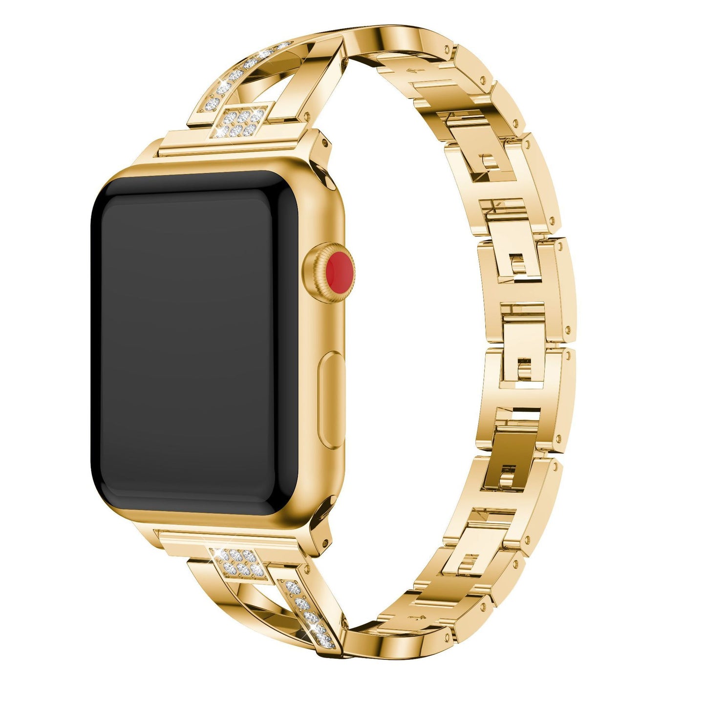 X-shaped Diamond Watch Strap
