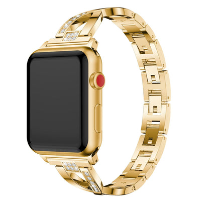 X-shaped Diamond Watch Strap