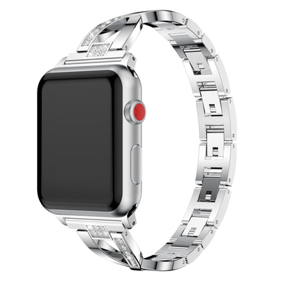 X-shaped Diamond Watch Strap