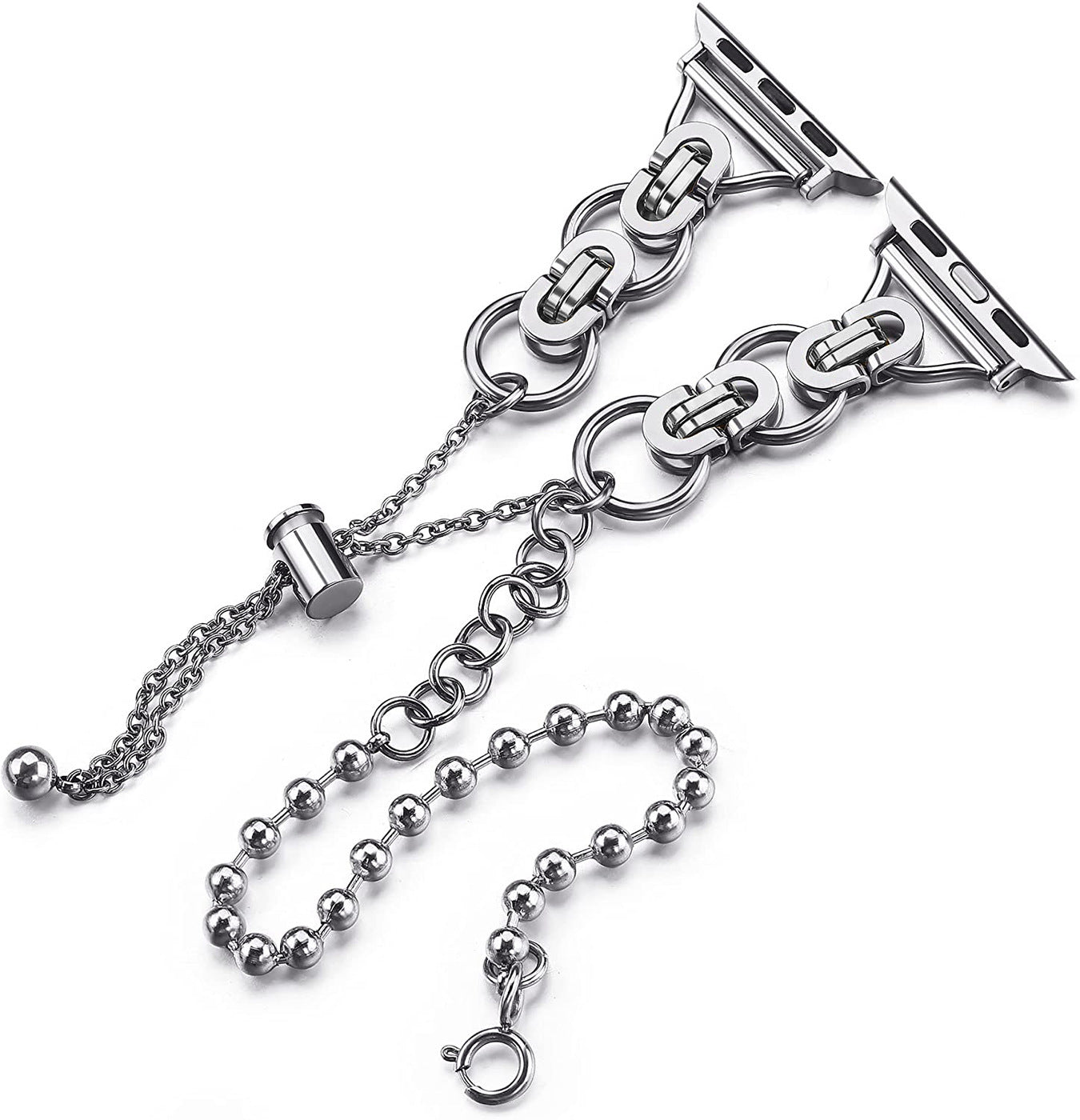 Dual Link Metal Watch Band
