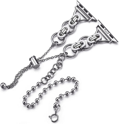 Dual Link Metal Watch Band