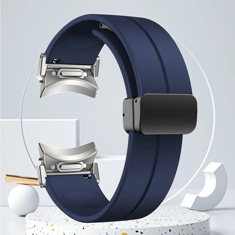 Magnetic Silicone Sport Watch Band