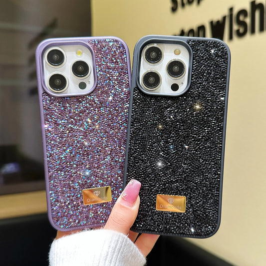 Luxury Dazzling Zircon Macaroon Case
