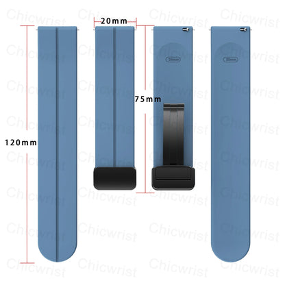 Magnetic Silicone Sport Watch Band