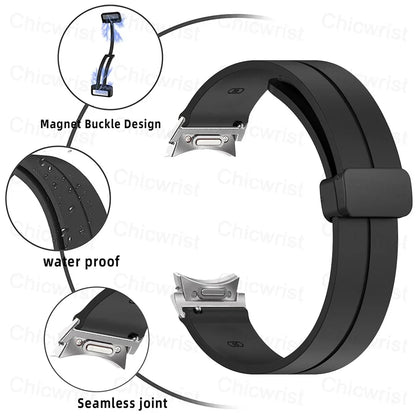 Magnetic Silicone Sport Watch Band