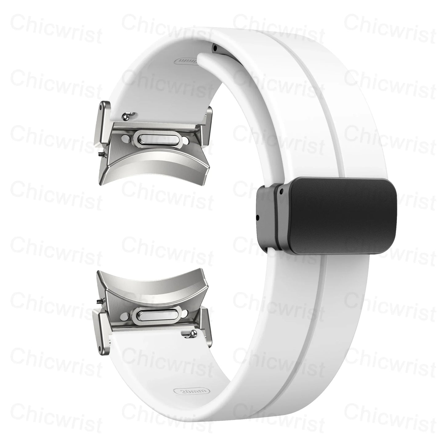 Magnetic Silicone Sport Watch Band