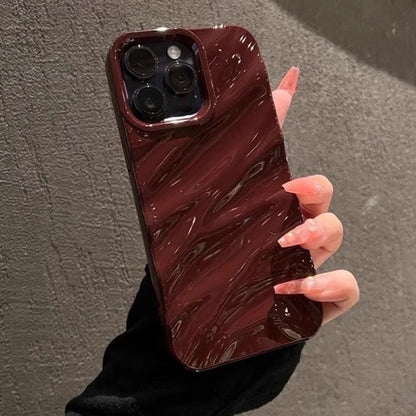 Fashion Wave Ripple Silicone Phone Case