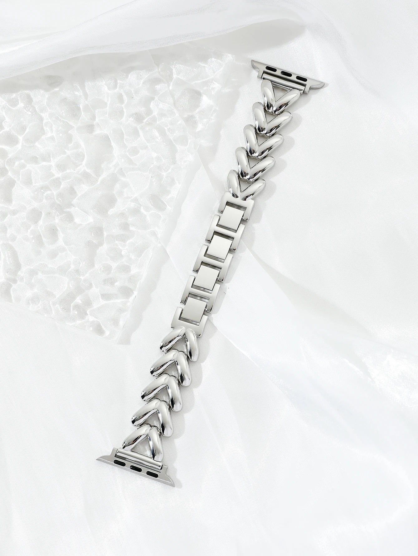 Luxury Gold Stainless Steel Watch Band