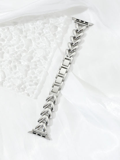 Luxury Gold Stainless Steel Watch Band