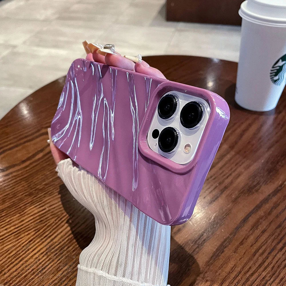 Fashion Wave Ripple Silicone Phone Case