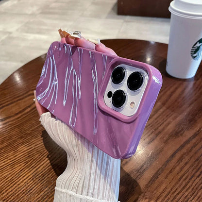 Fashion Wave Ripple Silicone Phone Case