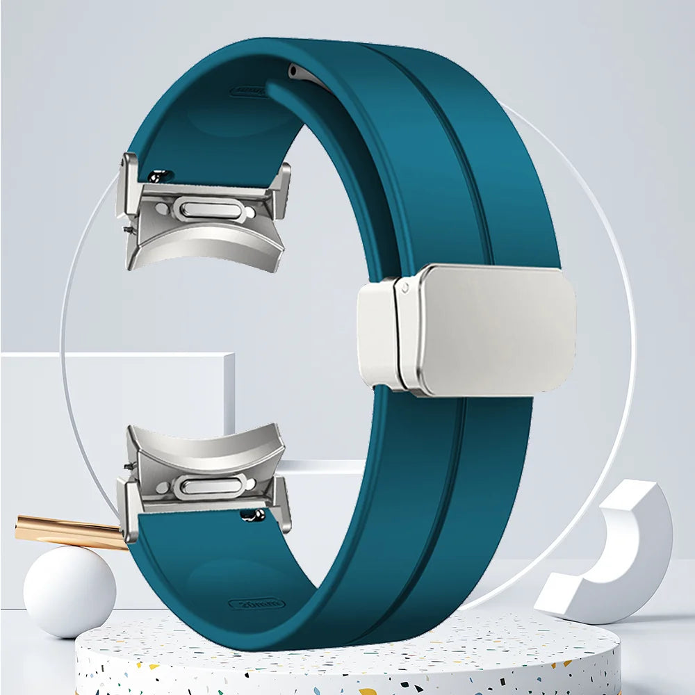 Magnetic Silicone Sport Watch Band