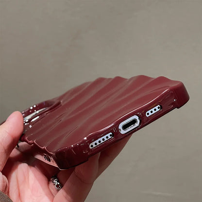 Fashion Wave Ripple Silicone Phone Case