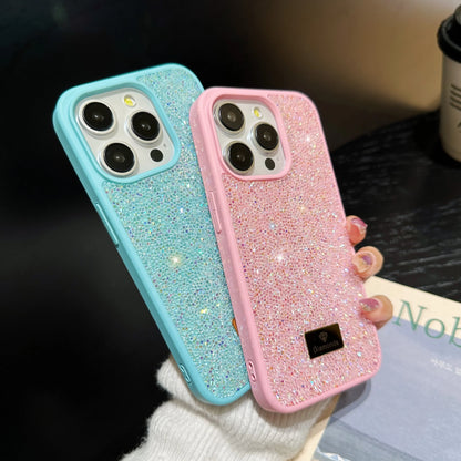 Luxury Dazzling Zircon Macaroon Case