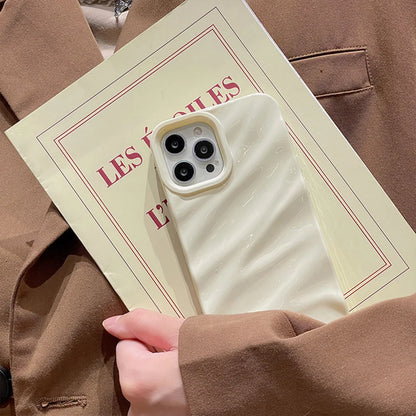 Fashion Wave Ripple Silicone Phone Case