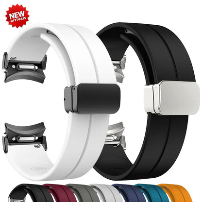 Magnetic Silicone Sport Watch Band