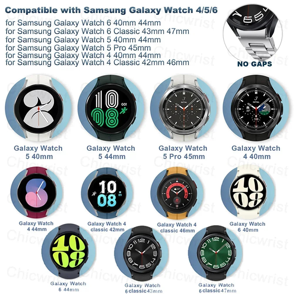 Magnetic Silicone Sport Watch Band