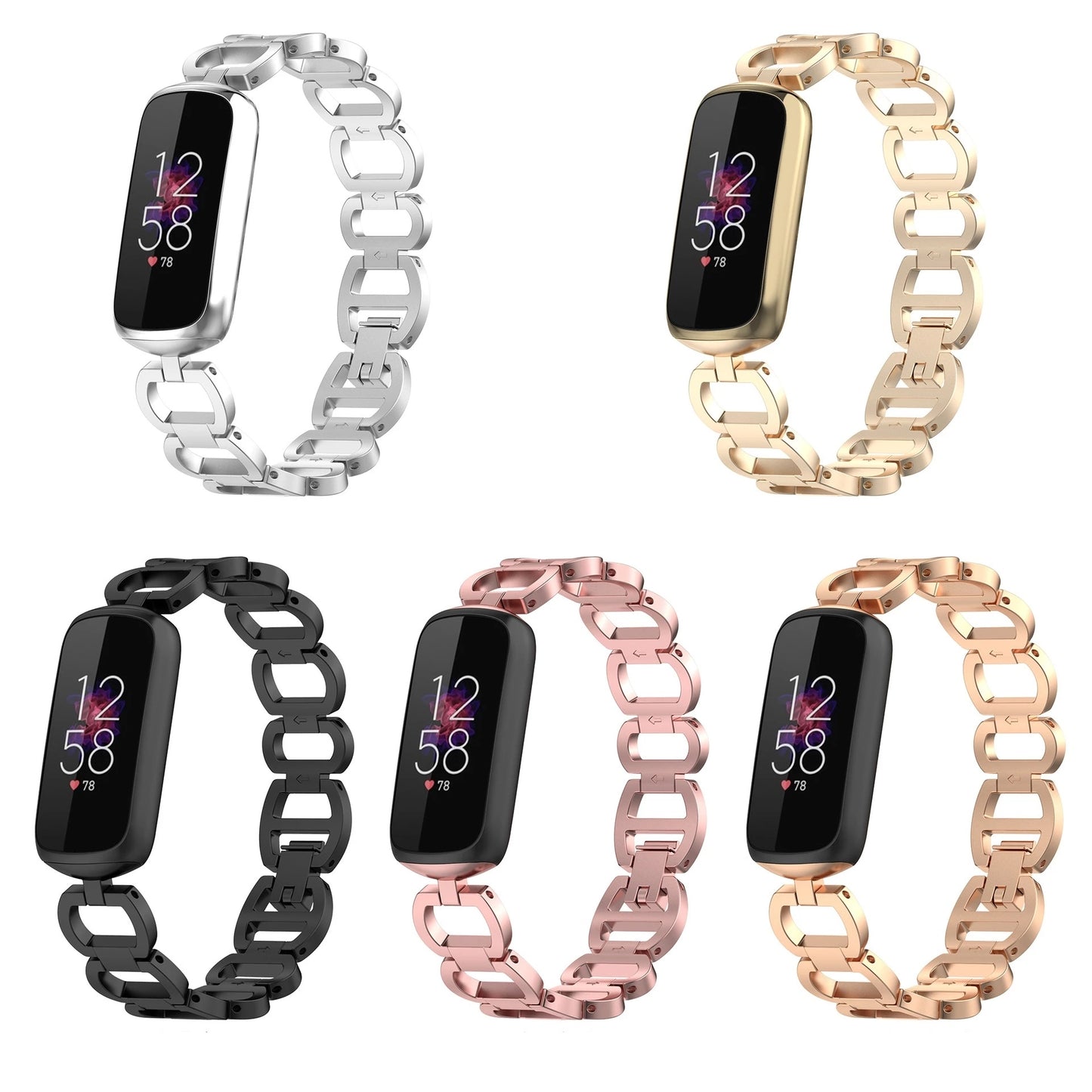 Metal Bracelet Watch Strap