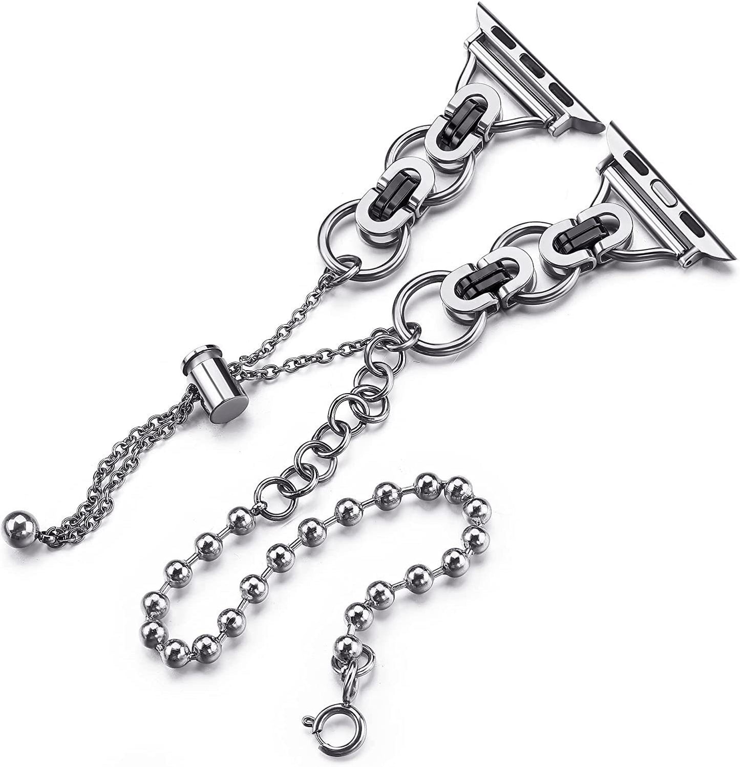 Dual Link Metal Watch Band