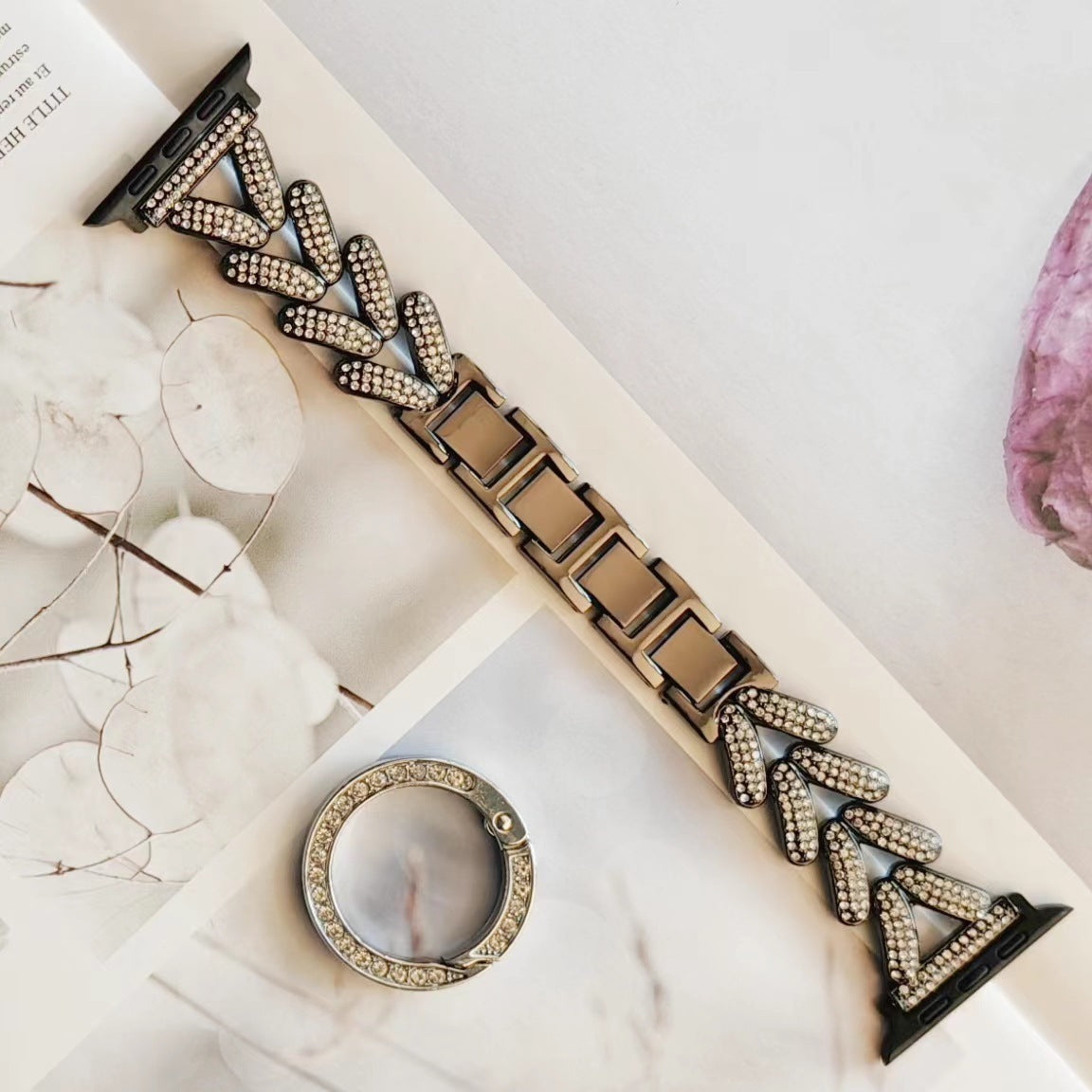 Classic Style Diamond Watch Strap