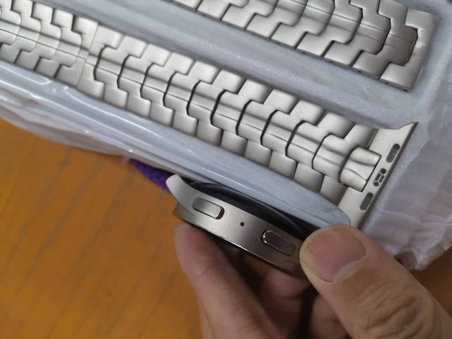 Titanium Apple Watch Band