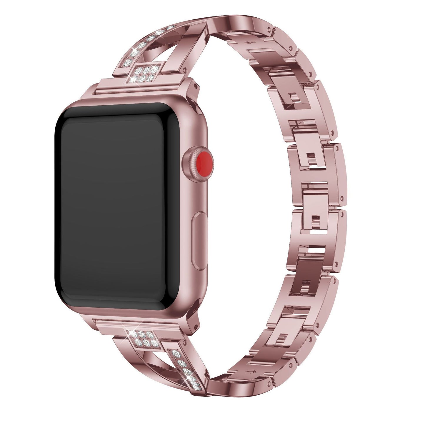 X-shaped Diamond Watch Strap